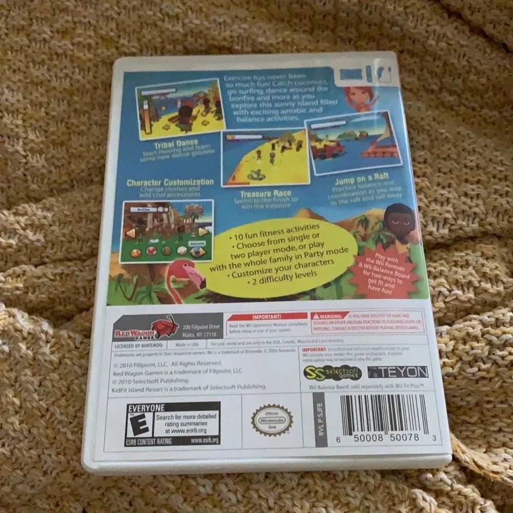 Nintendo kidfit island
